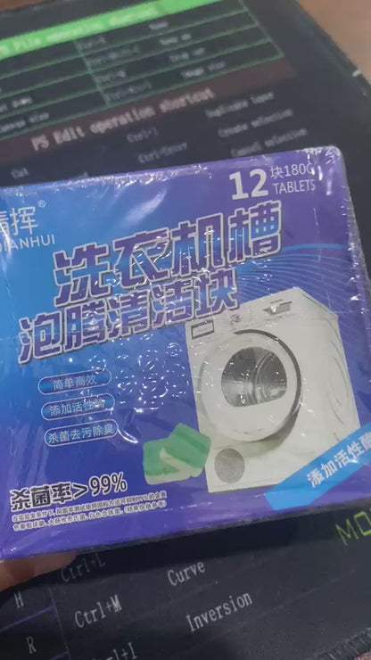 Washing Machine Cleaning Tablets | Original Tablets Cleaning (12pcs/Box)