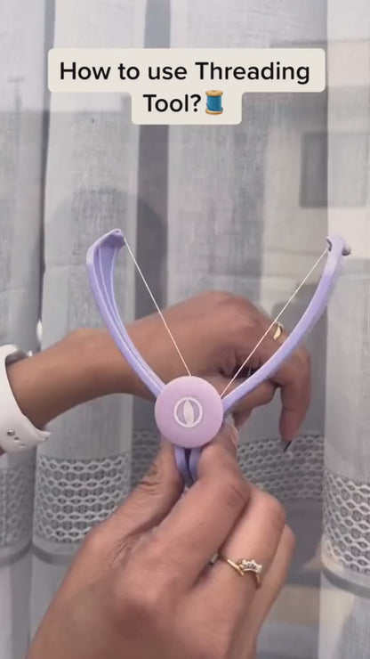 Silque Threading Machine | Eyebrows and Face Hair Threading Tool | For Women