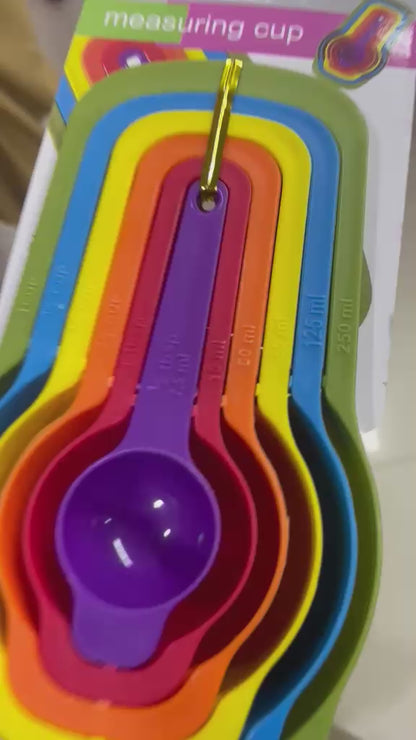 High Quality Measuring Cup Set |  6Pcs Measuring Cup & Spoon Set